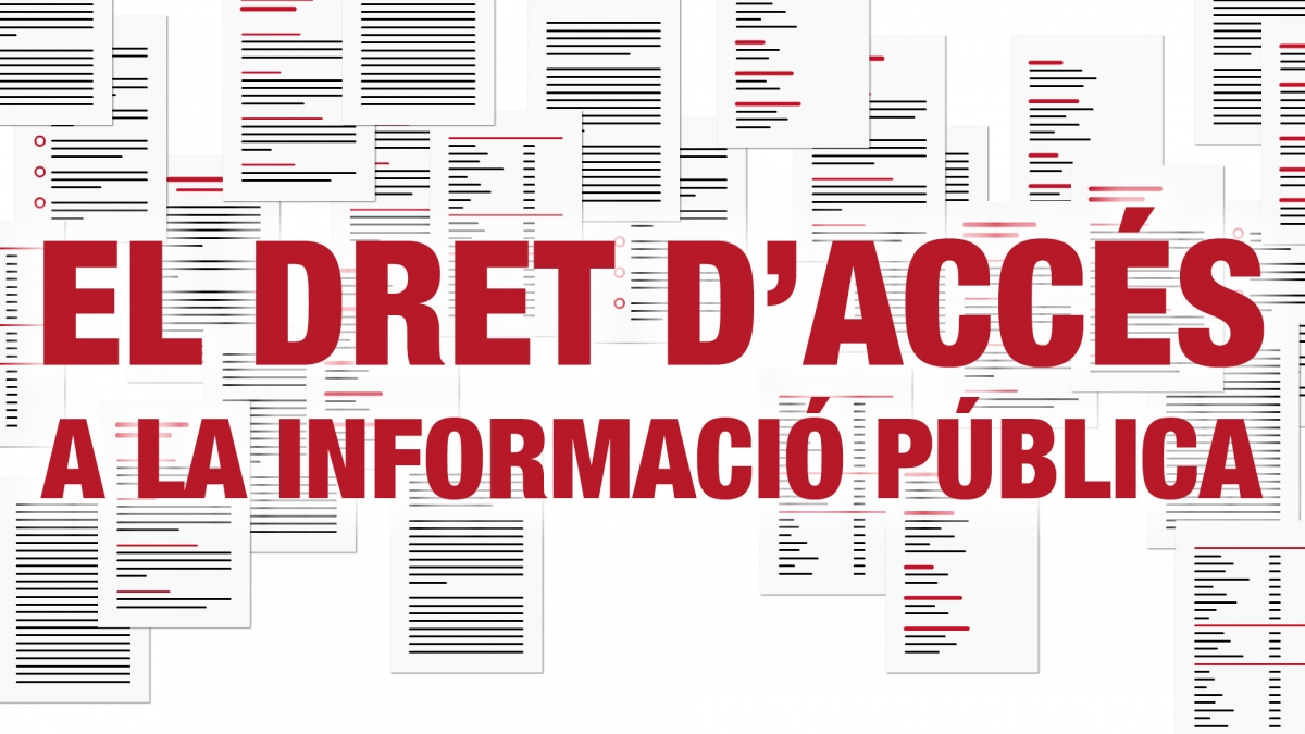 Campanya institucional del dret d'accés a la informació pública